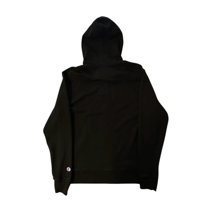 Champion Logo Black Zip Up Hoodie