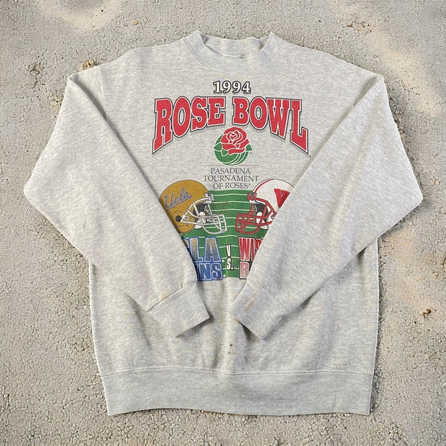 Vintage 1994 Rose Bowl UCLA Bruins vs. Wisconsin Badgers Sweatshirt