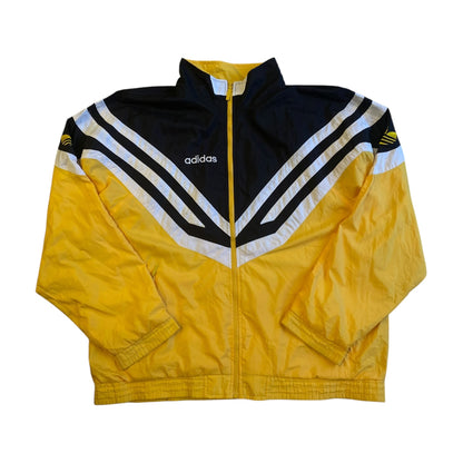 Vintage Adidas Yellow Windbreaker