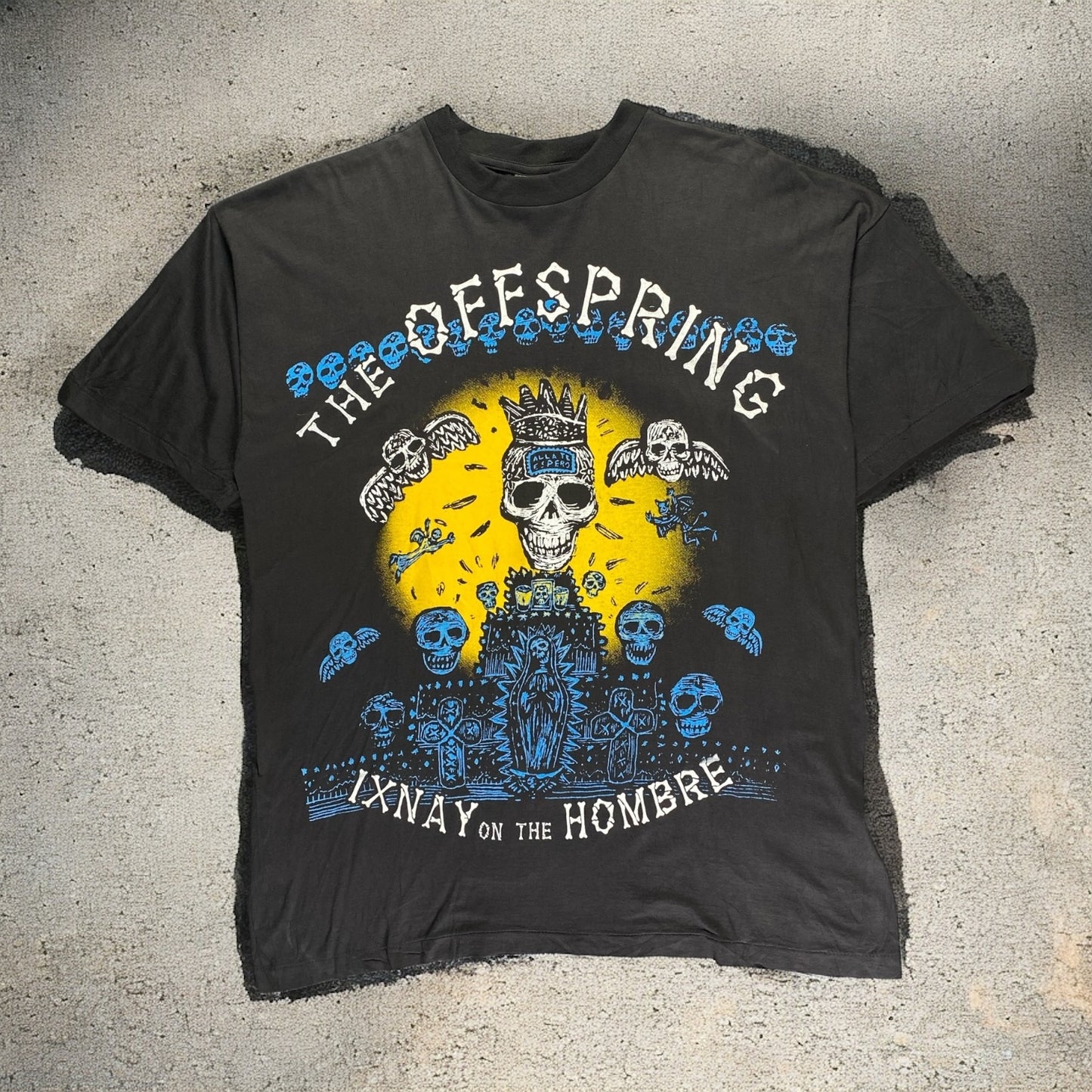 The Offspring Lxnay On The Hombre Black T-shirt