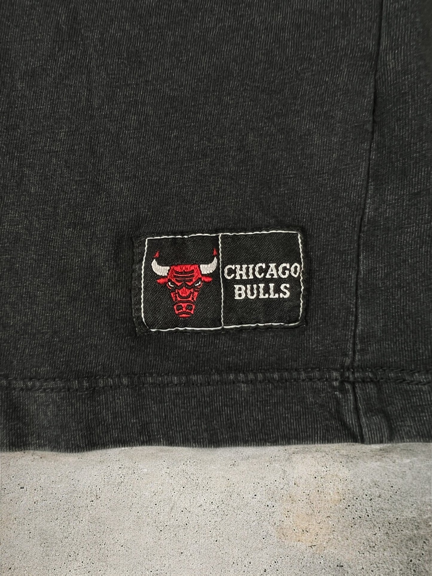 NBA Chicago Bulls Central Division Dark Grey T-shirt