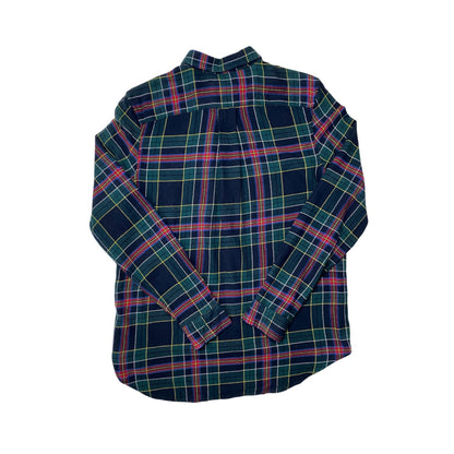 Polo Ralph Lauren Classic Fit Dark Forest Plaid Flannel Shirt