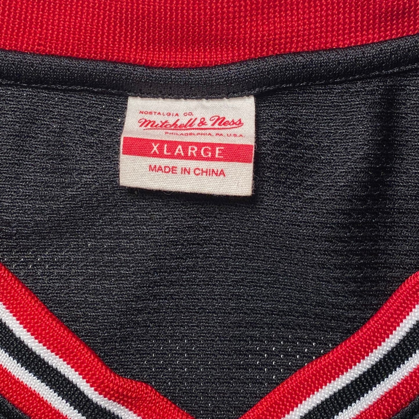 Mitchell & Ness Miami Heat Hardwood Classics Night Mesh Jersey