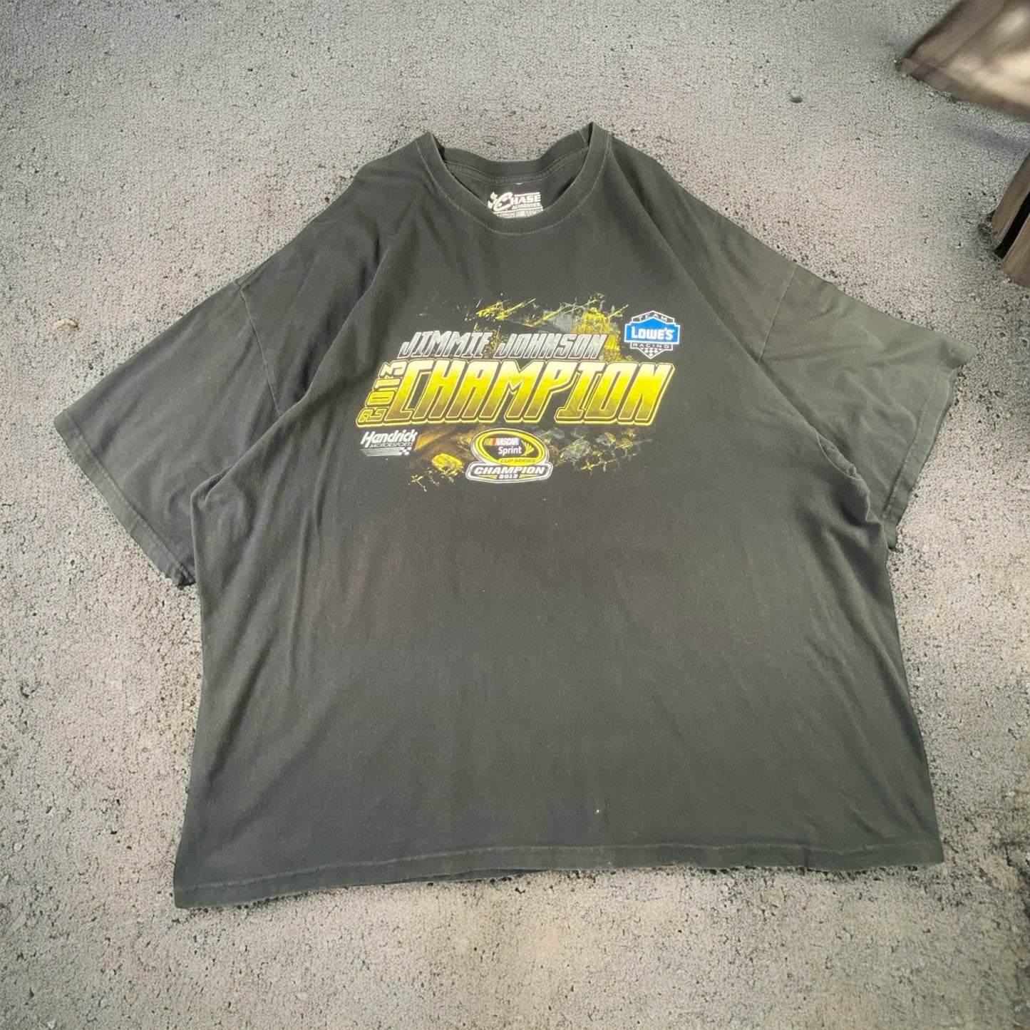 Jimmie Johnson Champion Nascar Black T-shirt