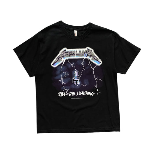 Metallica Ride The Lightning Retro T-shirt