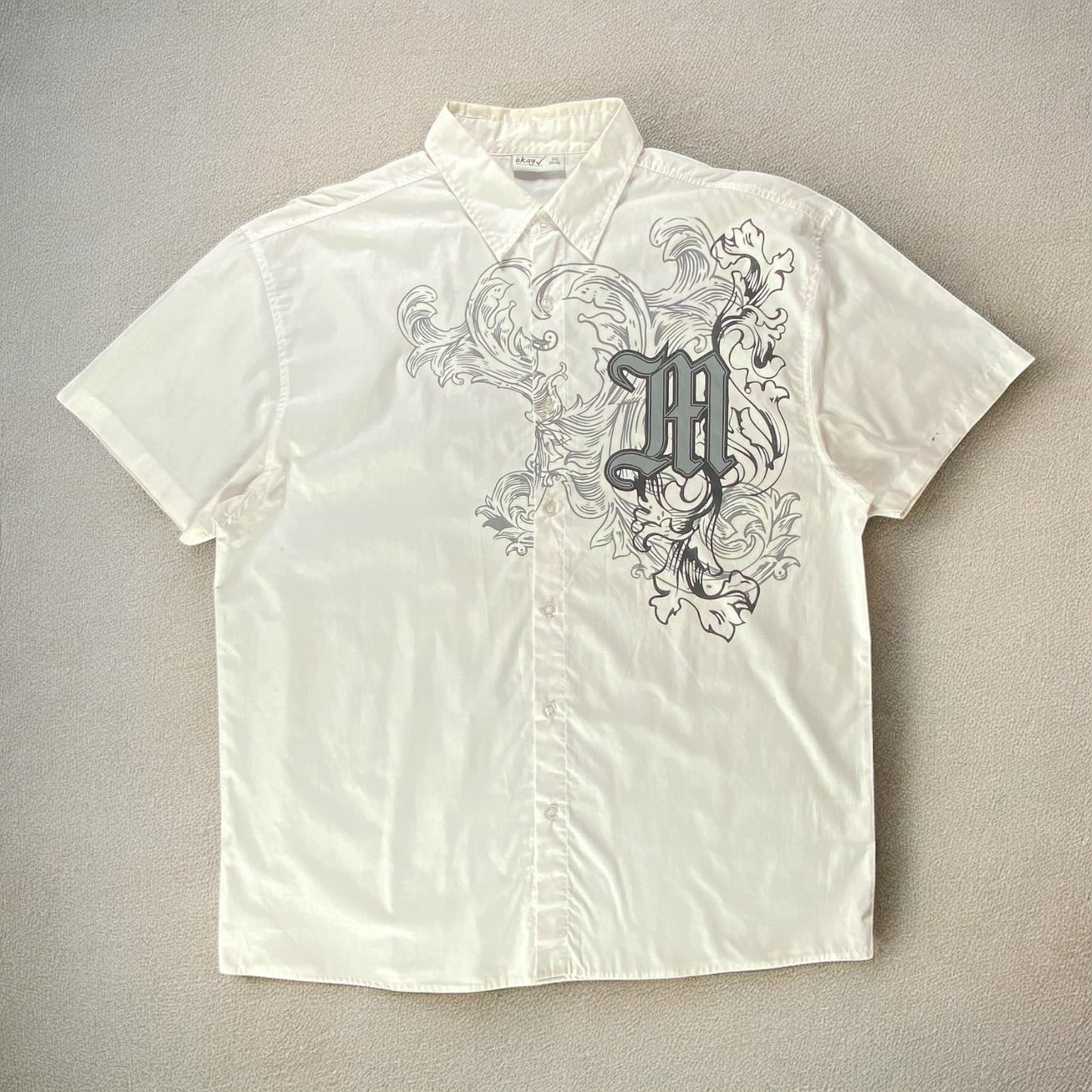 Okay ✓ "M" White Shirt