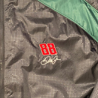 Dale Earnhardt Jr. National Guard Black & Green Windbreaker