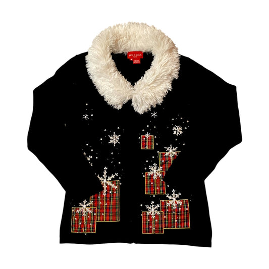 Snowflake Fur Christmas Sweater