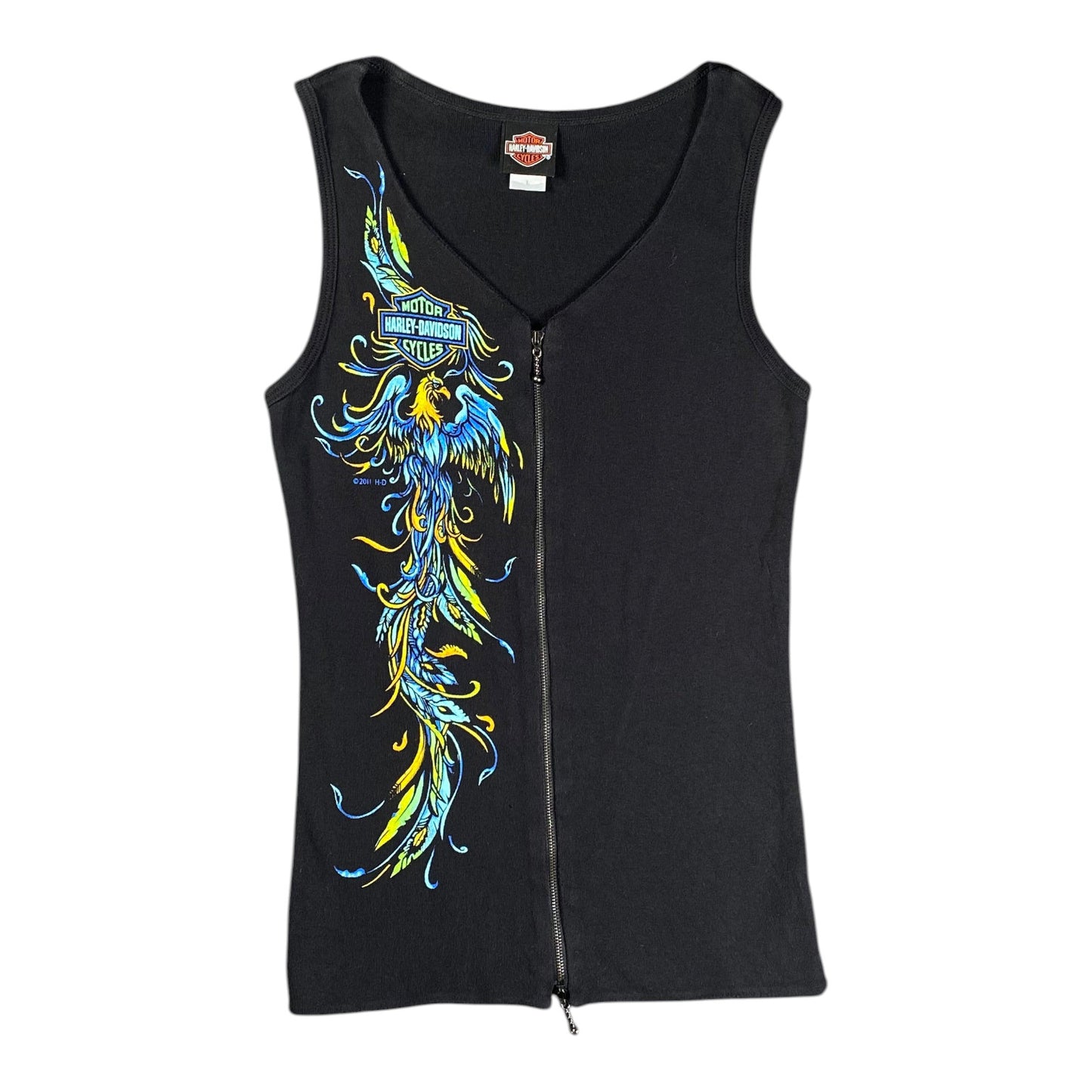 Harley-Davidson Bourbon Street New Orleans Black Tank Top T-shirt