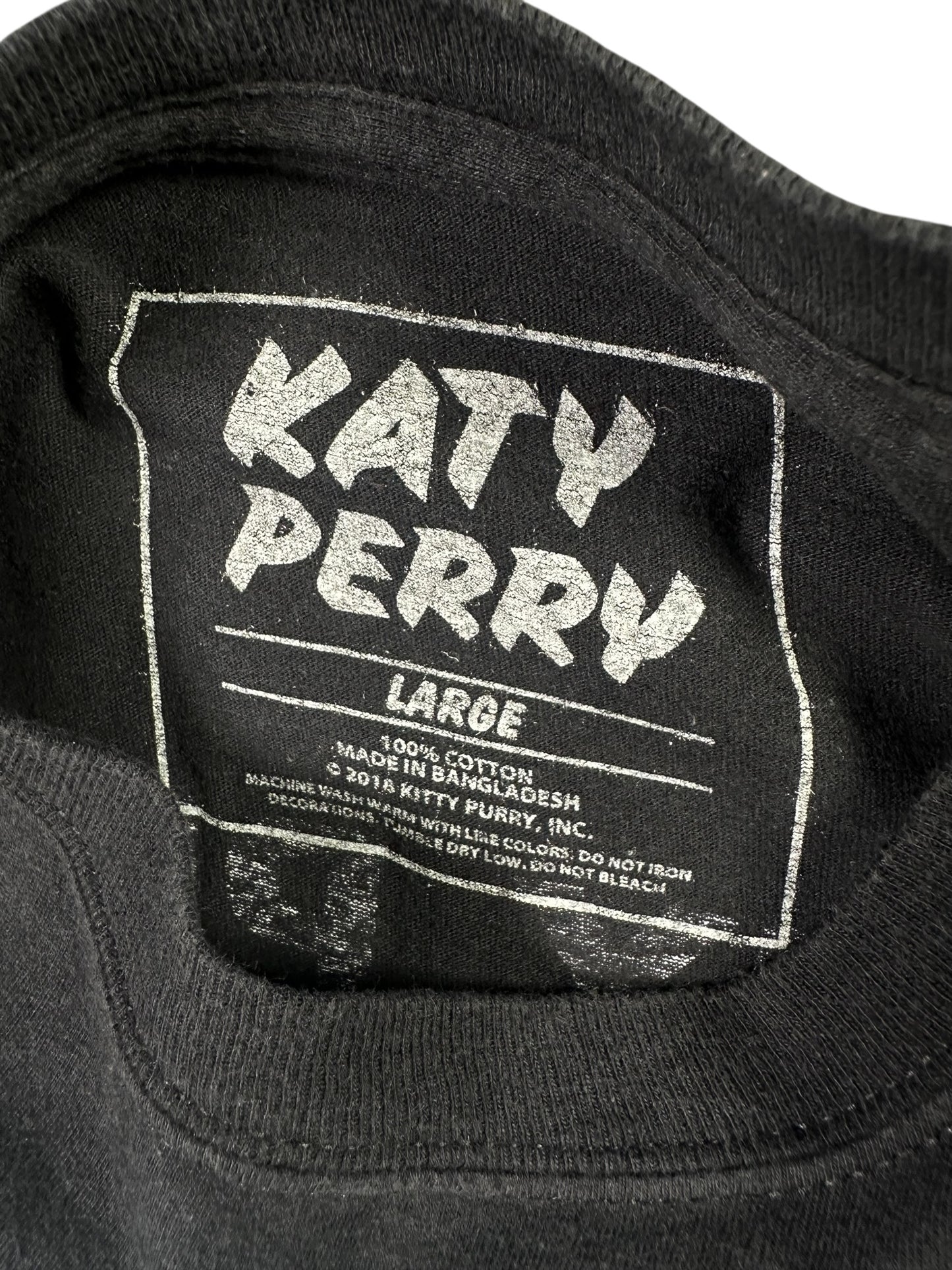Katy Perry Witness The Tour Black T-shirt