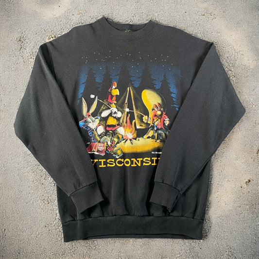 Vintage 1996 Looney Tunes Wisconsin Sweatshirt