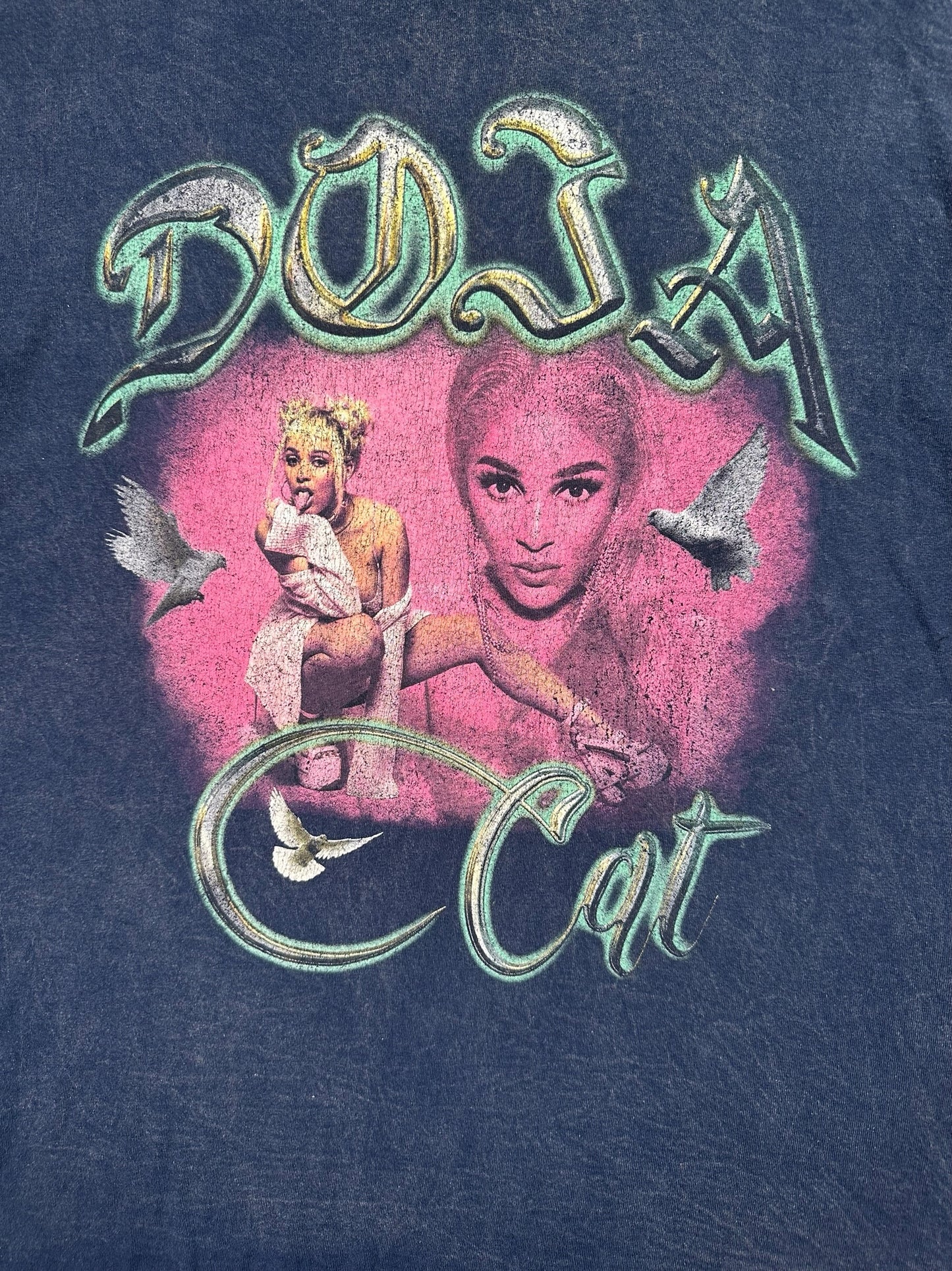 Doja Cat Album Graphic Dark Blue Tee