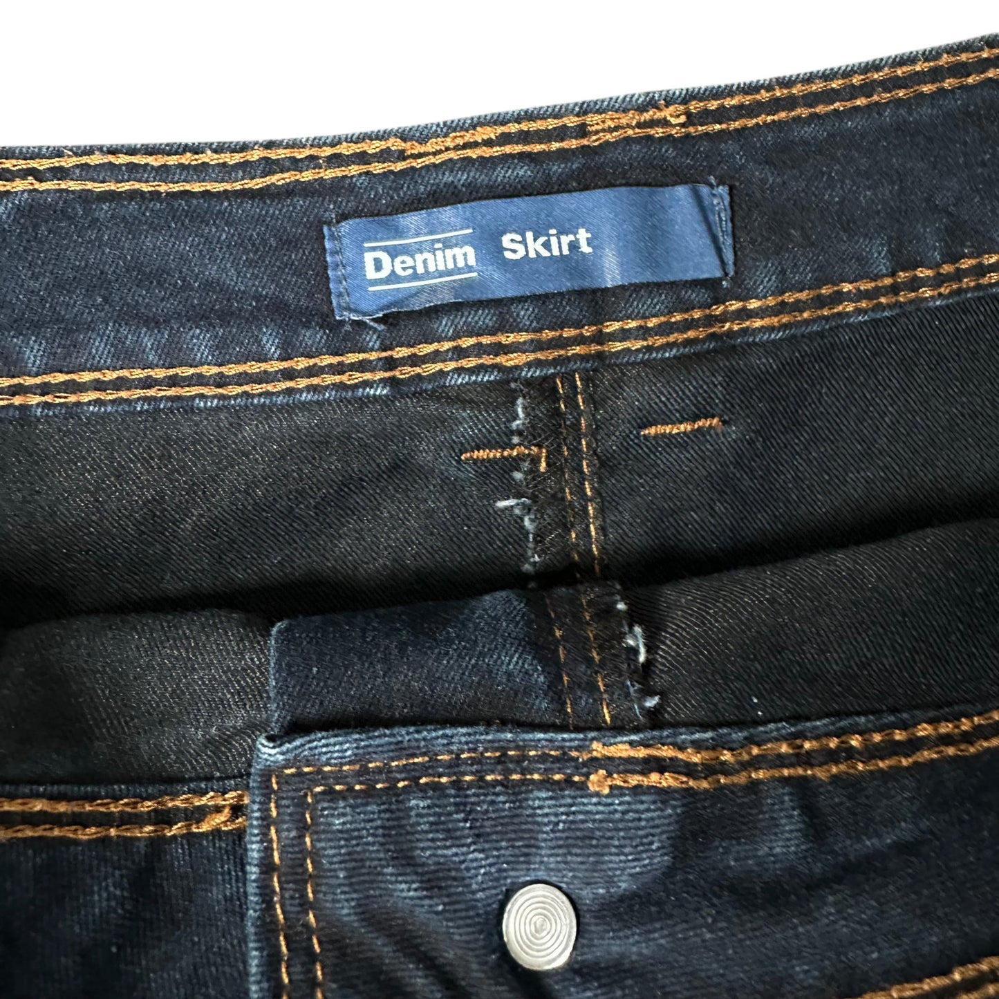 Denim Dark Blue Skirt