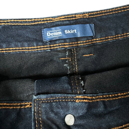 Denim Dark Blue Skirt