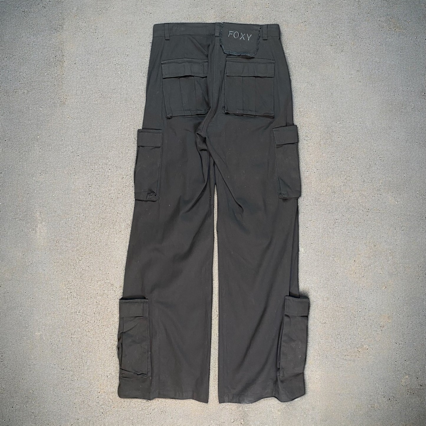 Foxy Black Cargo Pants
