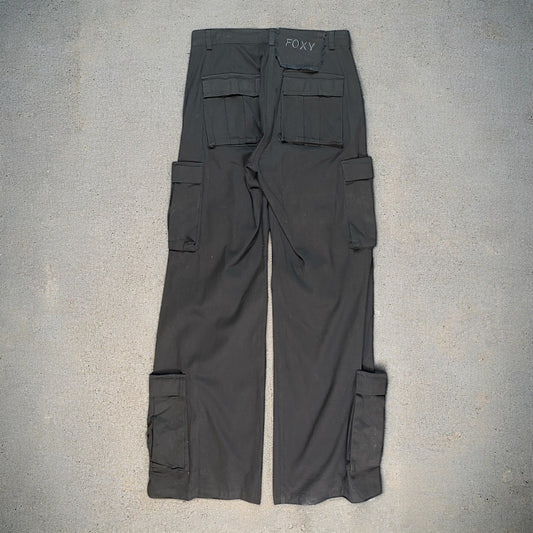Foxy Black Cargo Pants