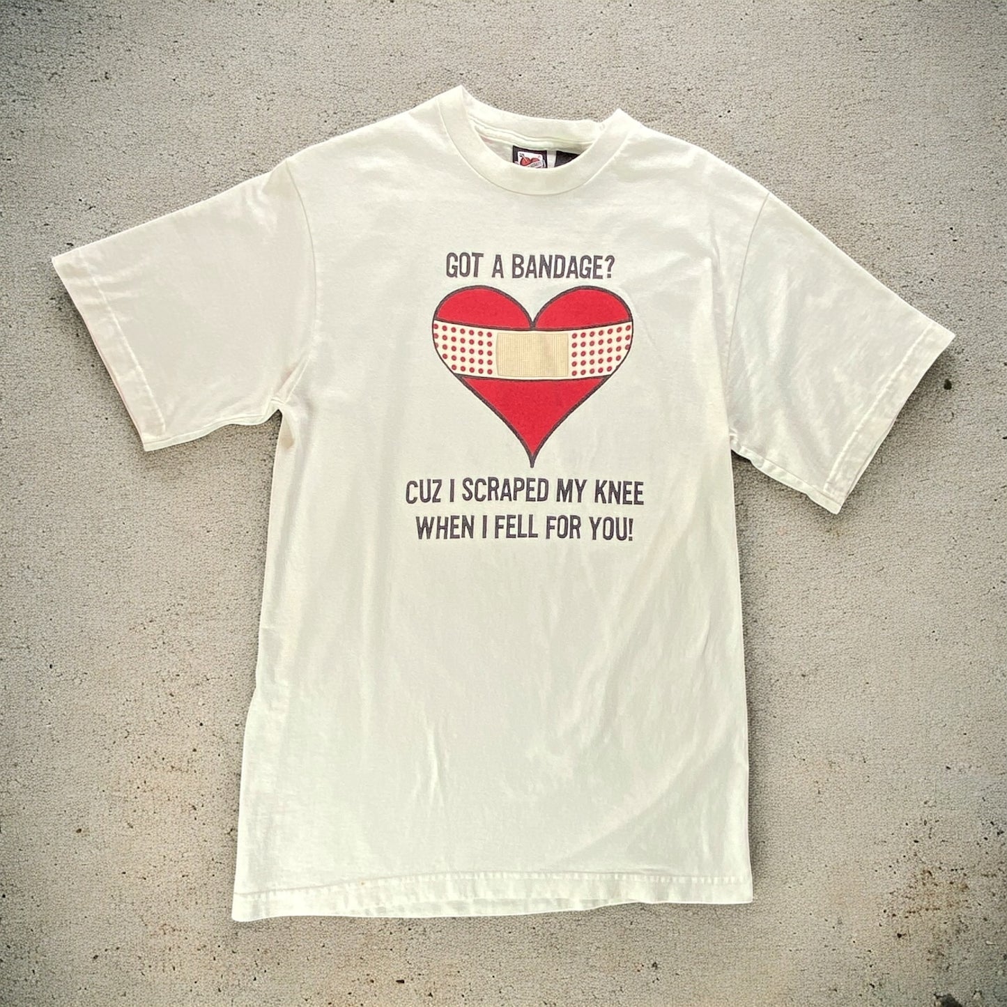 Age Of Hearts Got A Bandage? White T-shirt