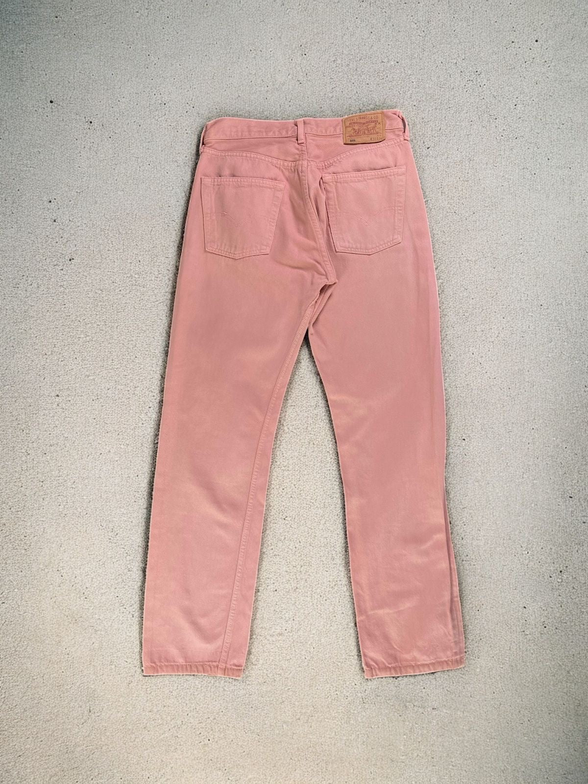 Levi's 501 Original Fit Pink Jeans