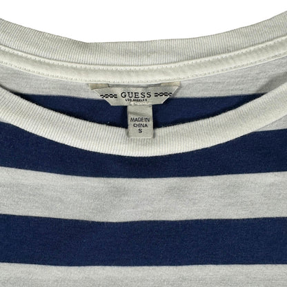 Guess Los Angeles Navy Blue Striped T-shirt