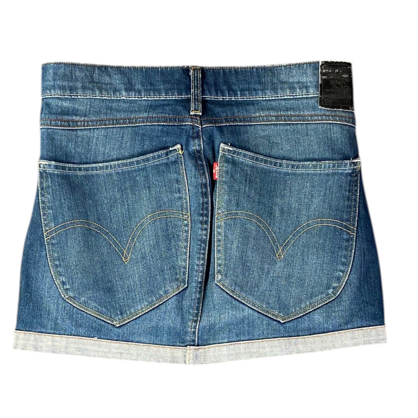 Levi's Blue Mini Skirt