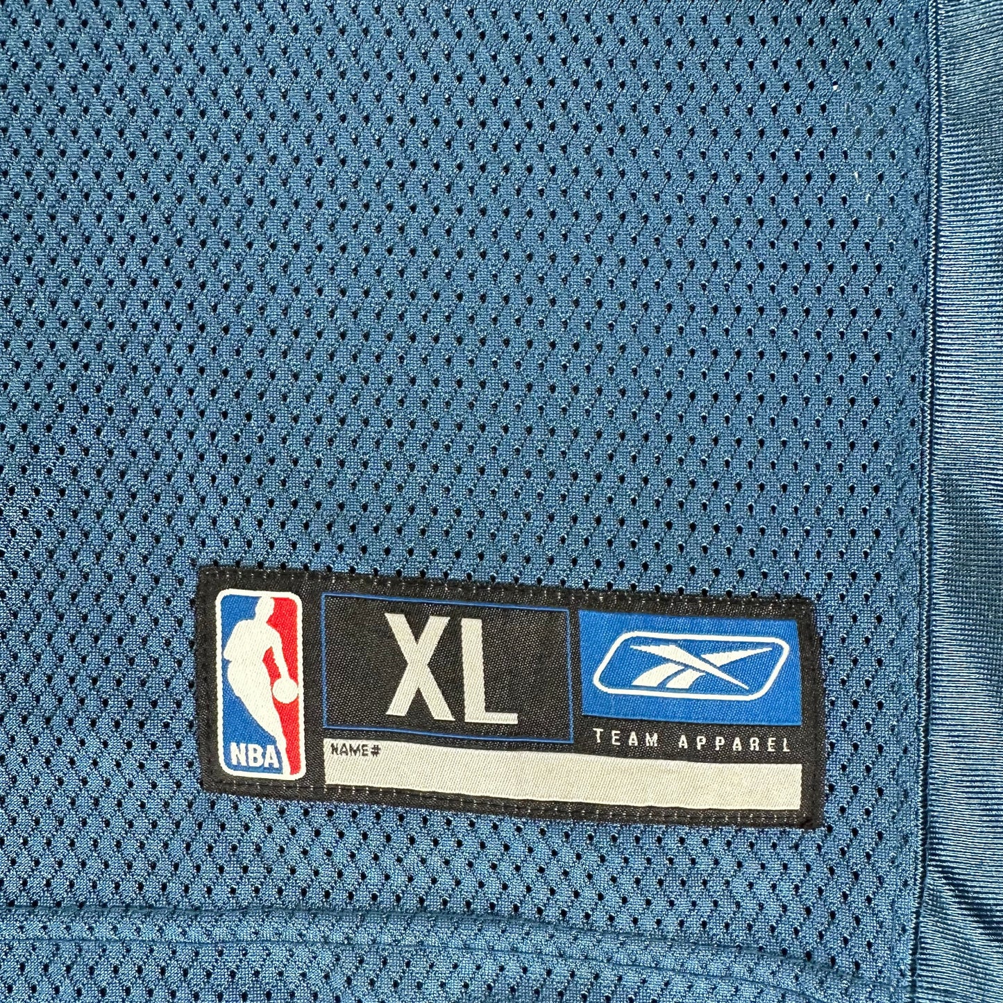 Reebok NBA Minnesota Timberwolves Variation Edition Blue and Black Jersey