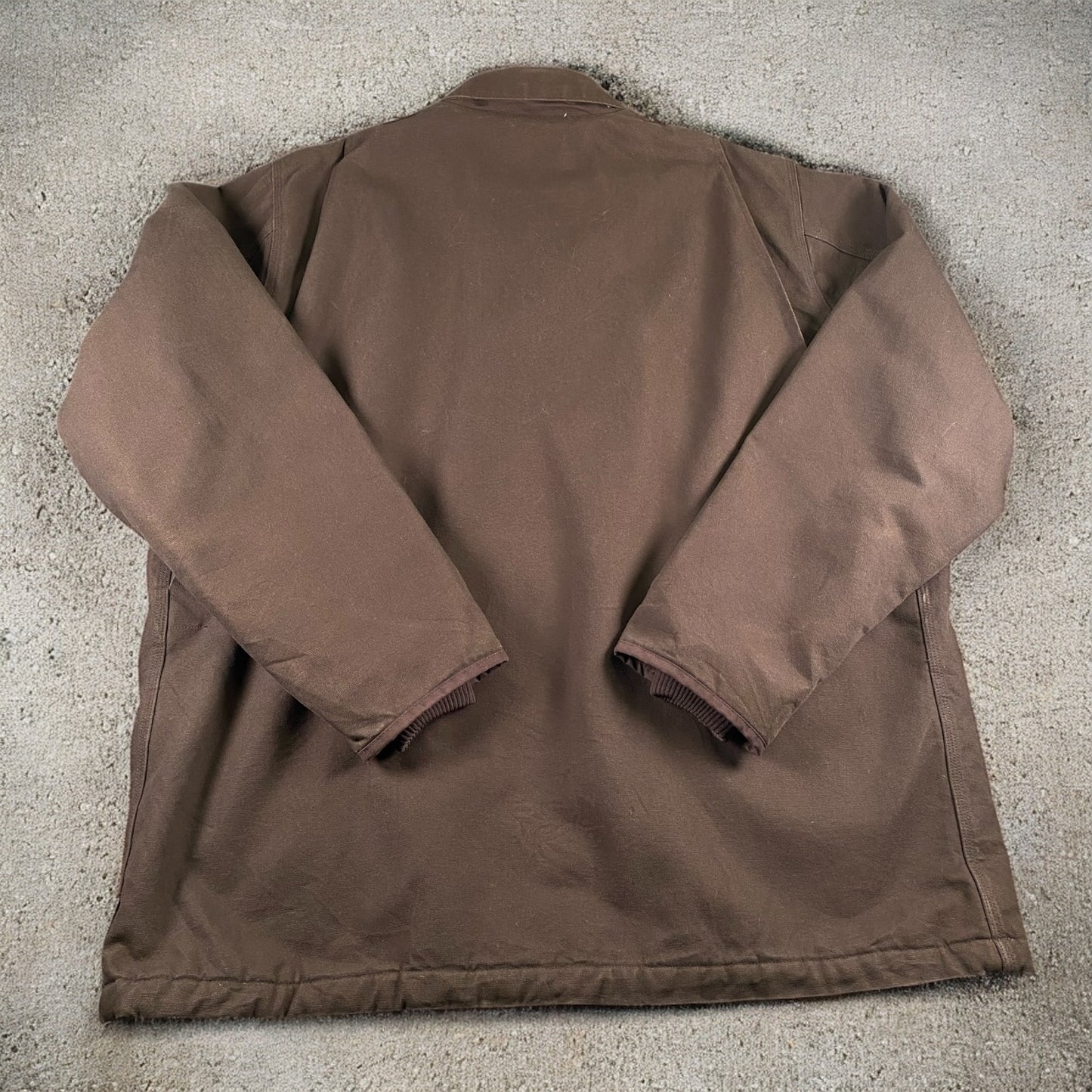 Carhartt Sherpa-Lined Brown Coat