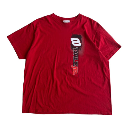 Vintage Dale Jr #8 Red NASCAR T-Shirt