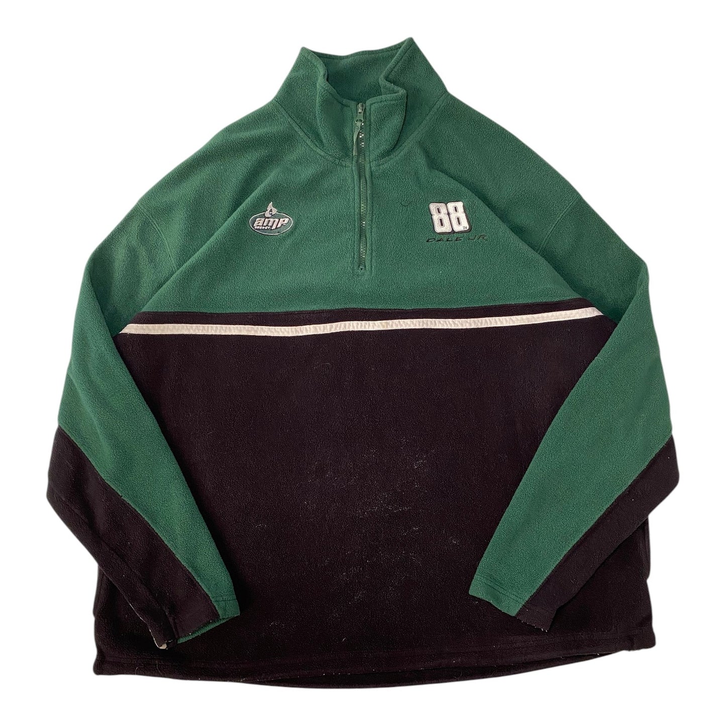 Winners Circle Dale Earnhardt Jr. Green & Black Fleece Pullover