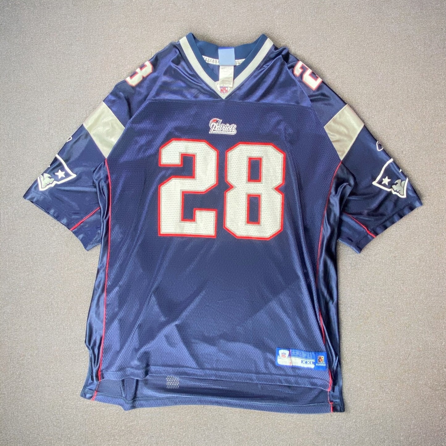 NFL Reebok Patriots Dillon Navy Blue Jersey