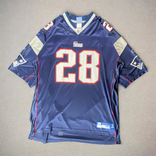 NFL Reebok Patriots Dillon Navy Blue Jersey
