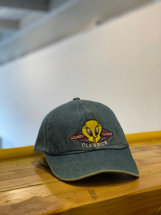 Vintage Looney Tunes Denim Cap