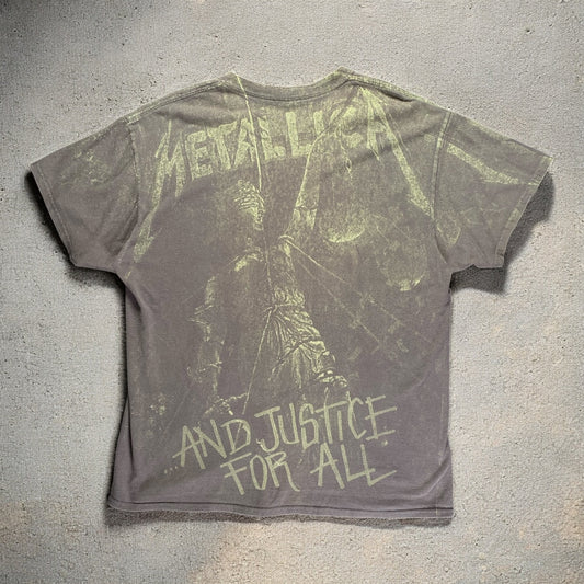 Metallica "And Justice For All" Olive Green T-shirt