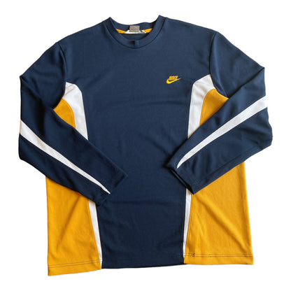 Vintage Nike Navy/Yellow Jumper