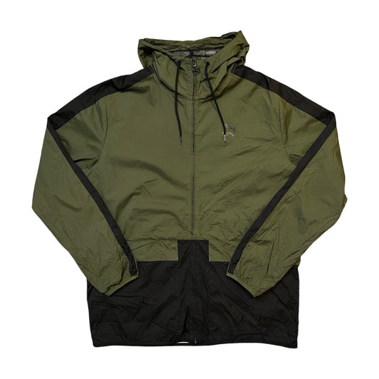 Puma Olive Green/Black Windbreaker