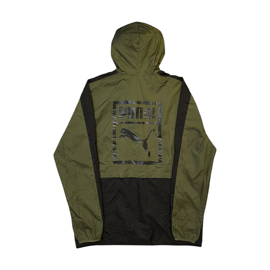 Puma Olive Green/Black Windbreaker