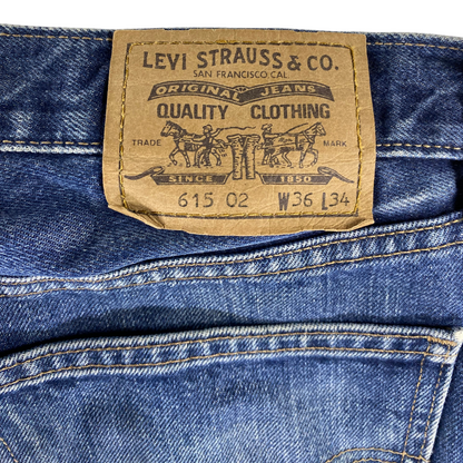 Levi's 615 Orange Tab Made in UK Straight Leg Jeans