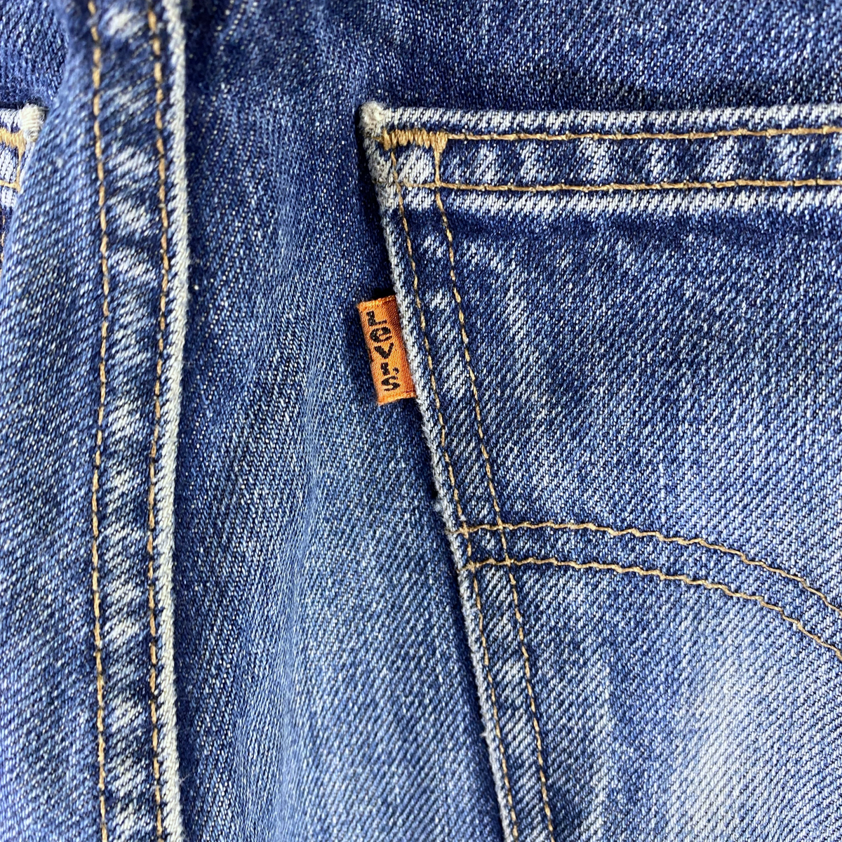 Levi's 615 Orange Tab Made in UK Straight Leg Jeans