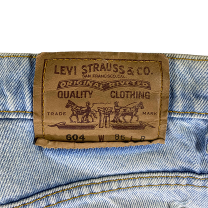 Levi's 604 Orange Tab Straight Leg Jeans