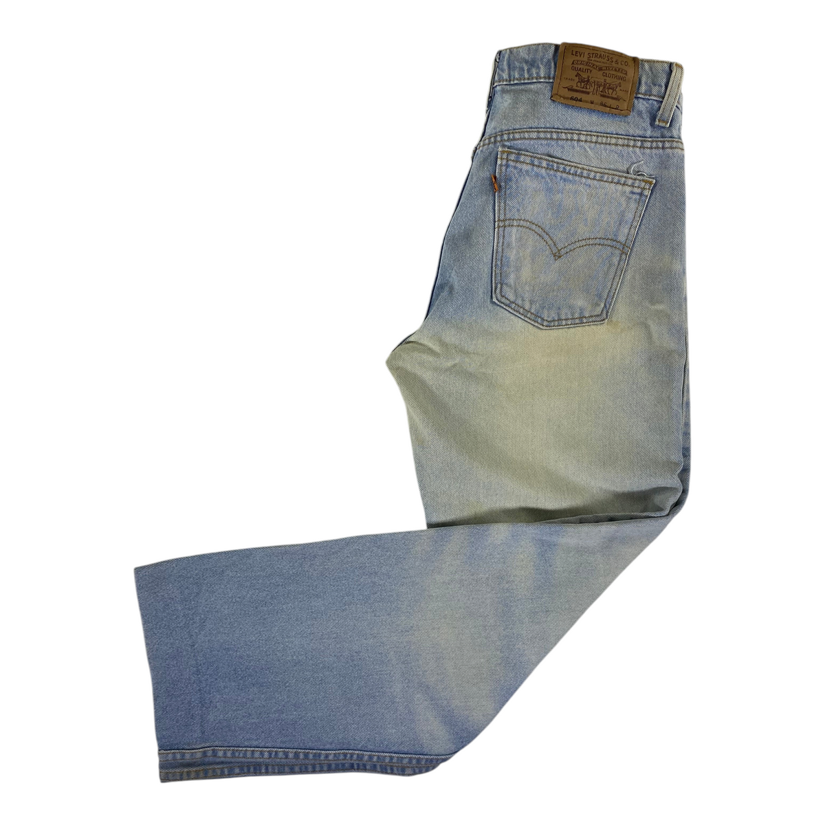 Levi's 604 Orange Tab Straight Leg Jeans