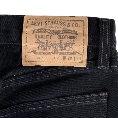 Levi's 882 Orange Tab High Rise Slim Tapered Mom Jeans