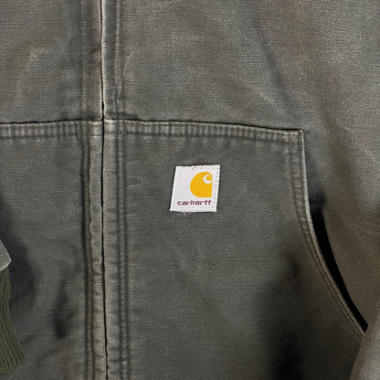 Carhartt Green Duck Canvas Active Jacket