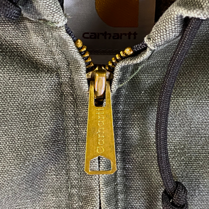 Carhartt Green Duck Canvas Active Jacket