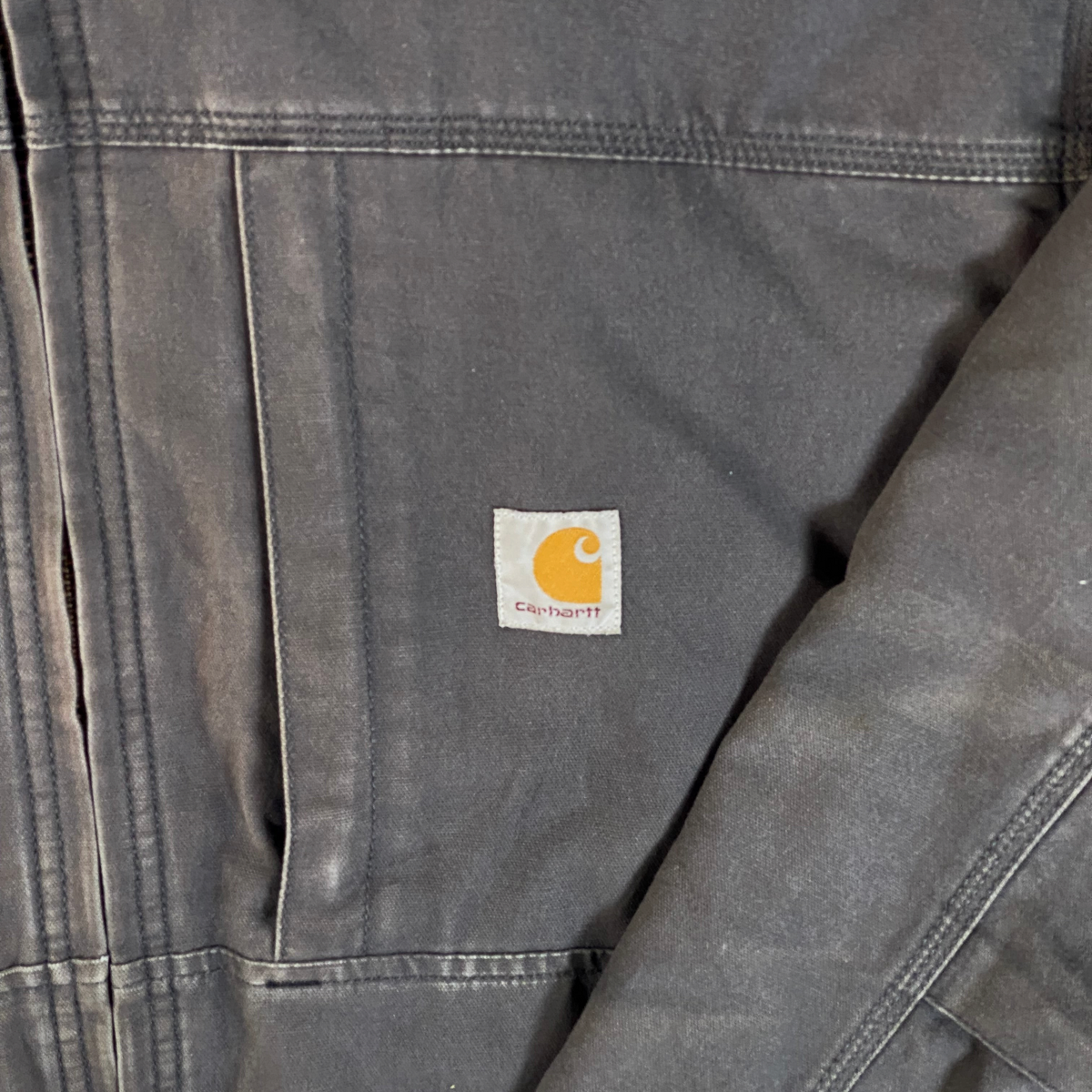 Carhartt Full Swing Armstrong Grey Insulated Hooded Jacket