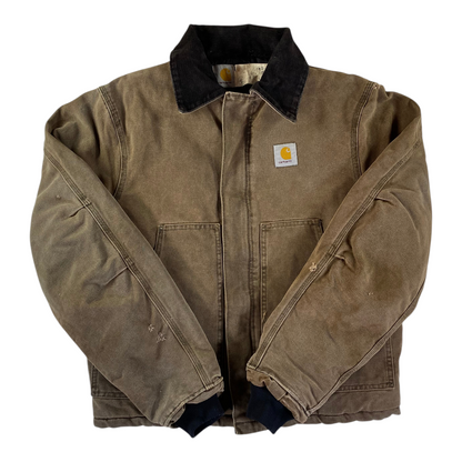 Carhartt J21 CHT Chestnut Brown Quilt Lined Traditional Arctic Jacket