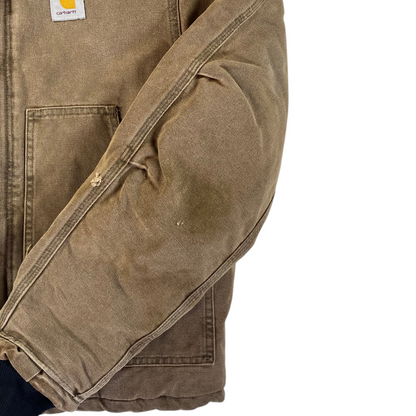 Carhartt J21 CHT Chestnut Brown Quilt Lined Traditional Arctic Jacket