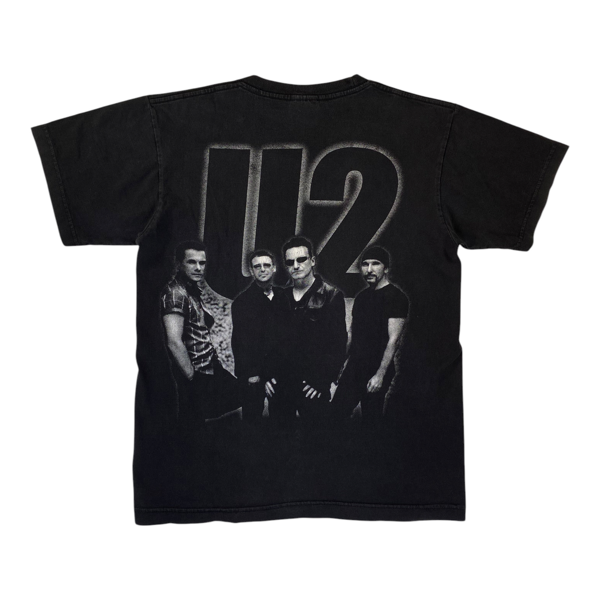 U2 Elevation Tour Black Band Graphic T-Shirt