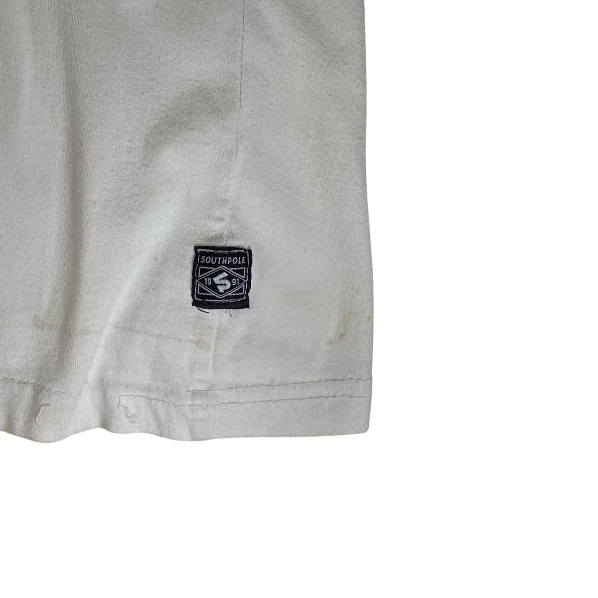 Southpole Y2K Embroidered Crest All Over Print Baggy Hip-Hop T-Shirt