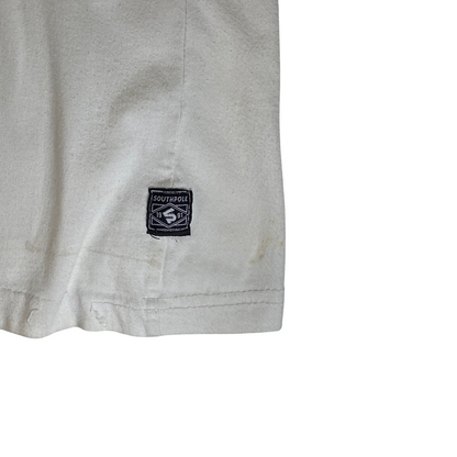 Southpole Y2K Embroidered Crest All Over Print Baggy Hip-Hop T-Shirt