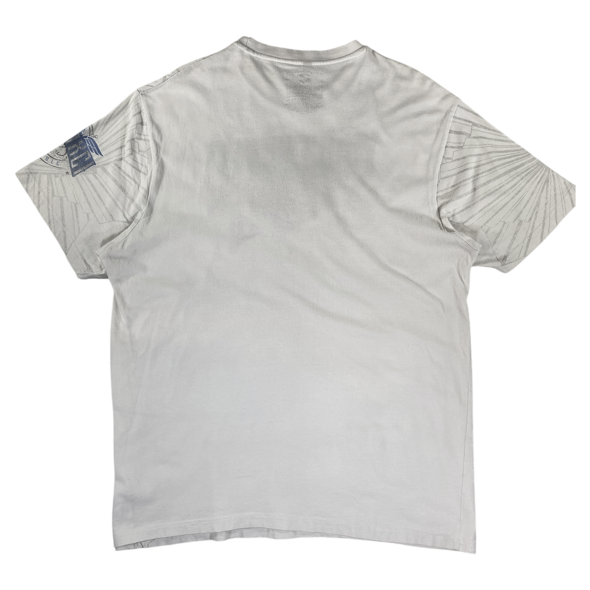 Southpole Y2K Embroidered Crest All Over Print Baggy Hip-Hop T-Shirt