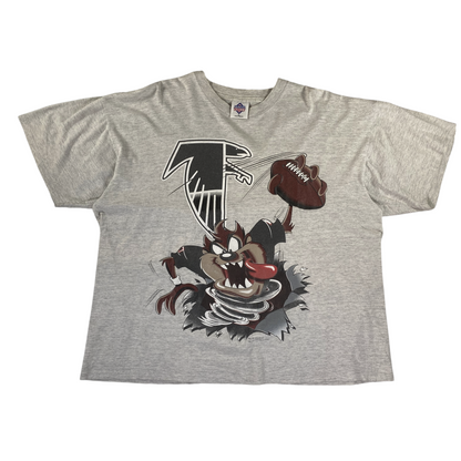 Vintage 1995 Looney Tunes x NFL Atlanta Falcons Taz Graphic T-Shirt